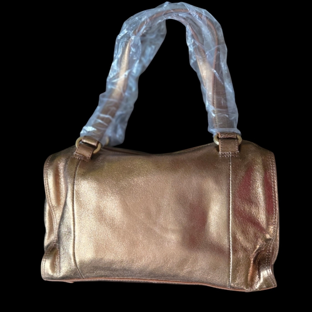 HOBO-Beautiful Leather Copper Metallic Monkia bag. 2015-16. NWT. - Picture 2 of 15